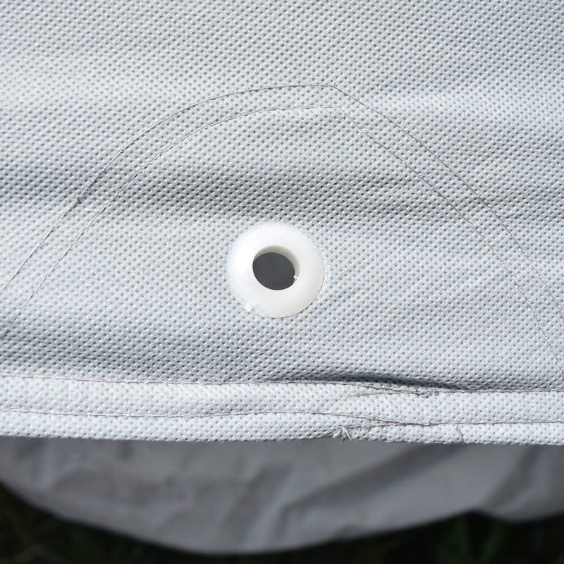 Budge VRB-3 Rain Barrier Van Cover, Outdoor, Waterproof, Breathable, Van Cover fits Vans up to 228â€ L x 72" W x 72" H, Gray, Size V3: Fits up to 19' - Image 4